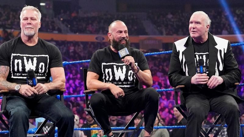 Hall, Nash, and Waltman appeared on this week&#039;s WWE SmackDown