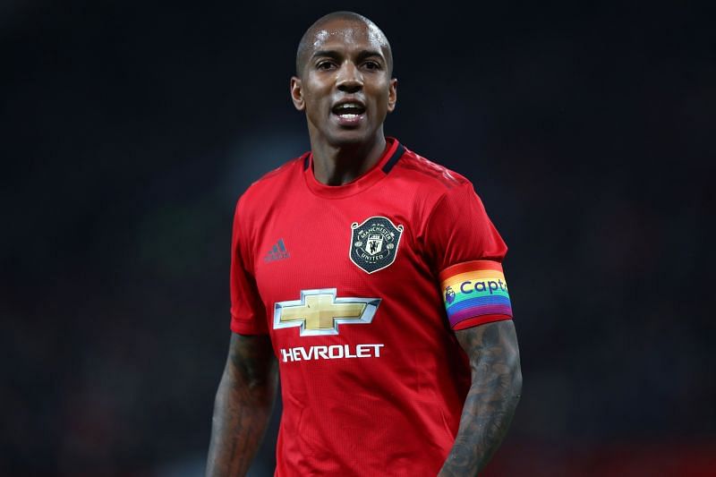 Ashley Young was one of the longest-serving players in the squad and the captain of Manchester United before Solskjaer sold him in January.