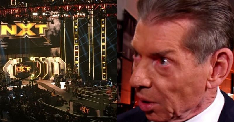 N XT Arena and Vince McMahon.