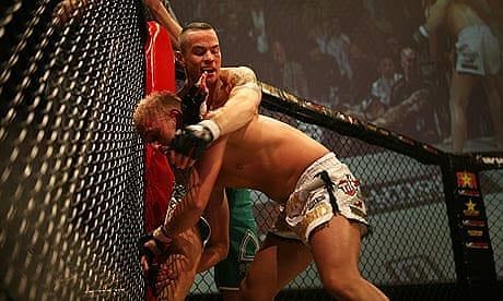 one of the world&#039;s toughest sports; cage fighting