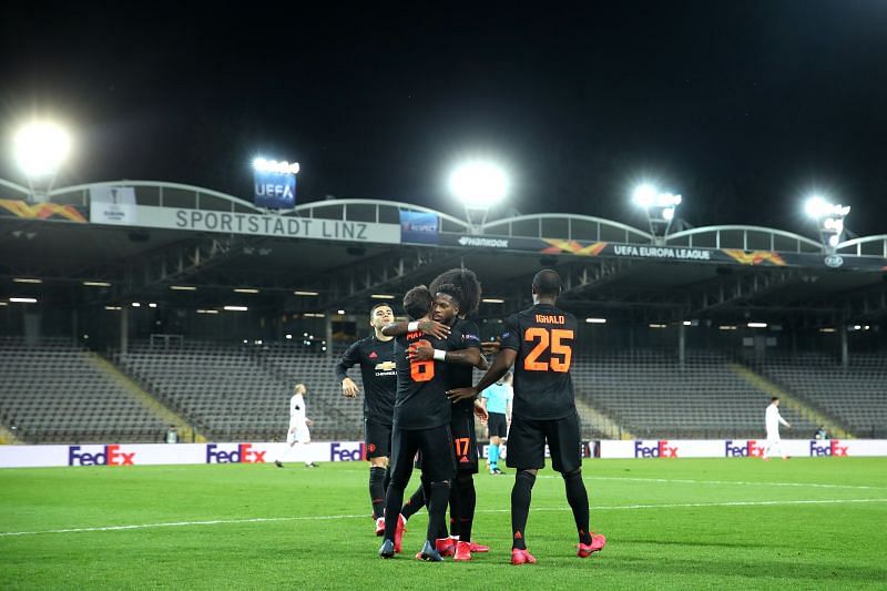 A five-star display from United saw them take a commanding lead in their Europa League tie against LASK