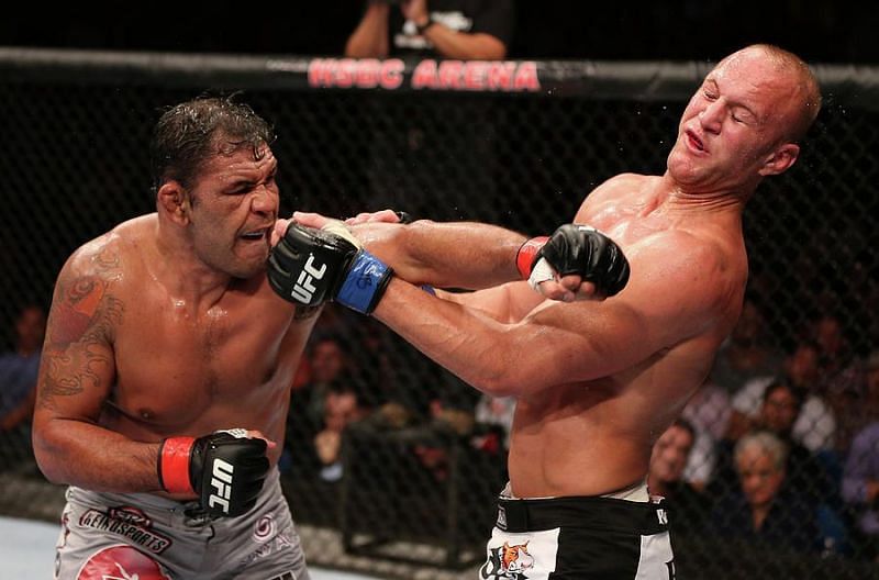 Antonio Rodrigo Nogueira picked up the last win of his career over Dave Herman in Rio De Janeiro