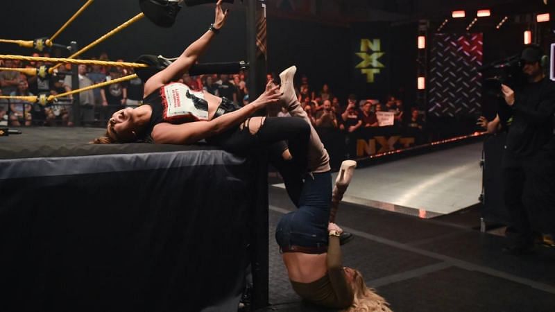 Charlotte inflicted significant pain on Rhea Ripley during tonight&#039;s NXT