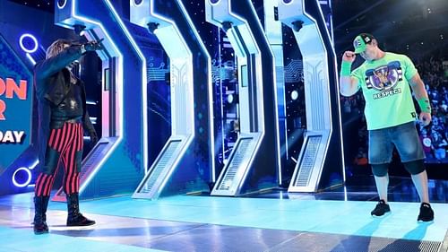 The Fiend and John Cena on last week's SmackDown