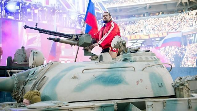 Rusev at WrestleMania 31