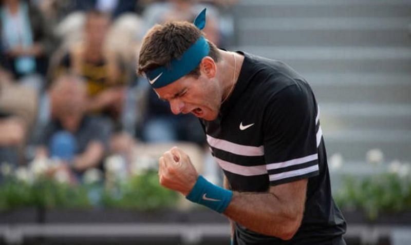 Juan Martin del Potro&#039;s career has been hampered by wrist and knee injuries