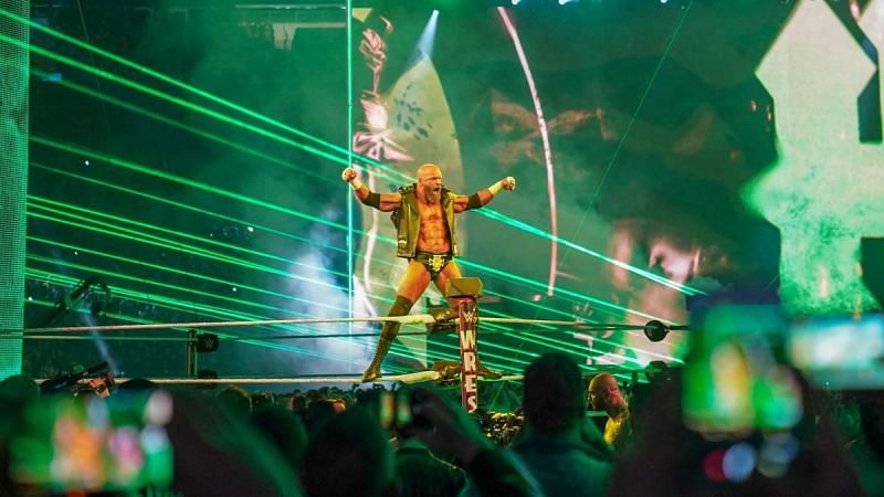 Triple H always has the biggest entrance budget at WrestleMania