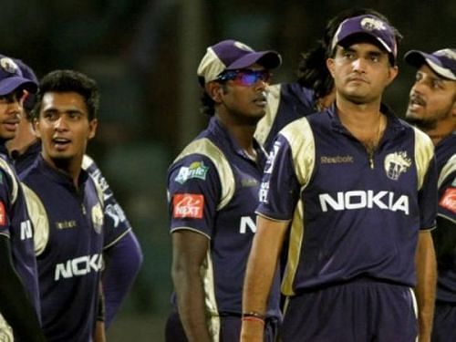 Sourav Ganguly played for Kolkata Knight Riders in the first three seasons of the IPL