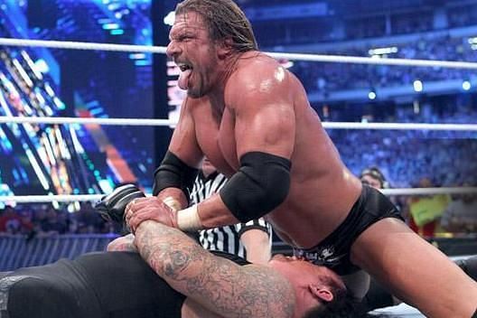The Undertaker was pummelled by his opponent in the match.
