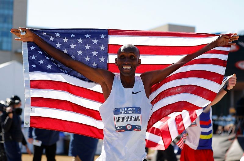 Abdi Abdirahman qualifies for his fifth Olympic appearance at the age of 43.