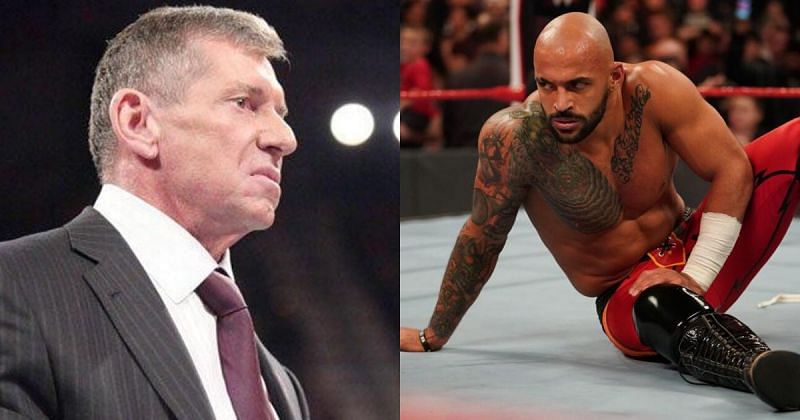 Vince McMahon and Ricochet.