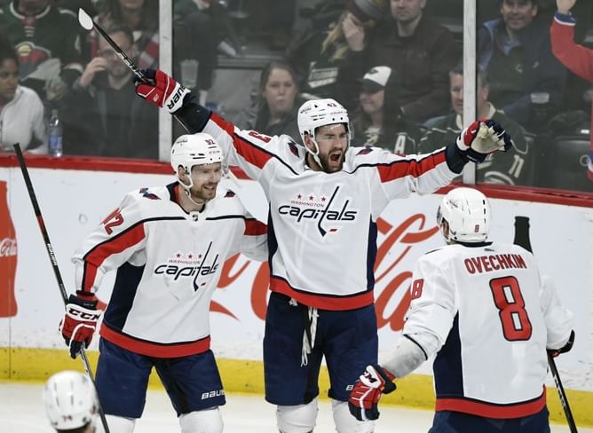 Ovechkin nets pair of goals as Capitals beat Wild 4-3
