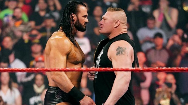 Drew McIntyre is set to face Brock Lesnar