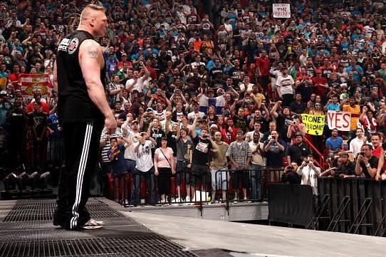 Lesnar will defend his title against McIntyre