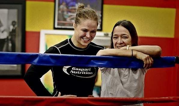 Ronda Rousey and her mother, AnnMaria De Mars [Pic - Ronda Rousey/Instagram]