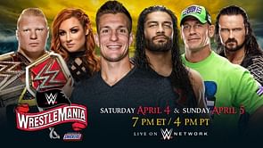 WWE Rumors: WrestleMania 36 two-day match schedule possibly revealed