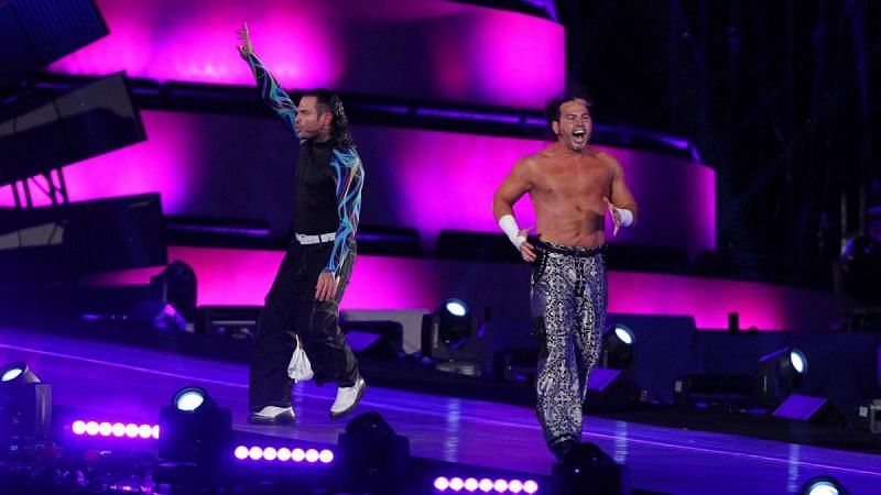 A surprise return of the Hardy Boyz led to a positively electric live audience.