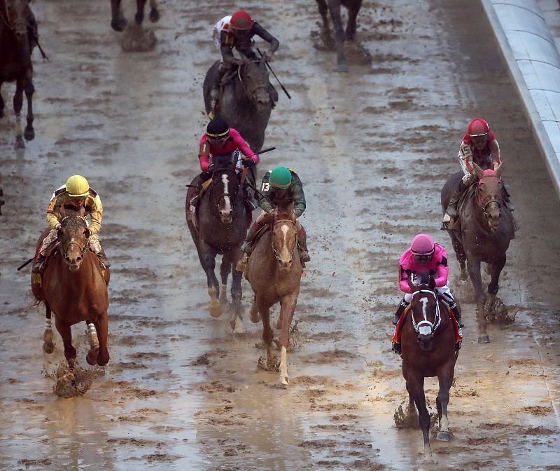 Maximum Security at the 2019 Kentucky Derby