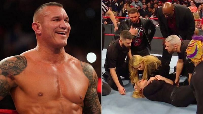 Orton attacked Phoenix on RAW