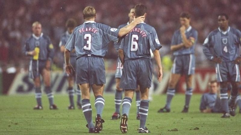 England infamously failed to end 30 years of hurt at Euro 96