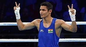 Bright start for India in Asian Olympic Boxing Qualifiers as Gaurav Solanki and Ashish Kumar sail through to the pre-quarterfinals