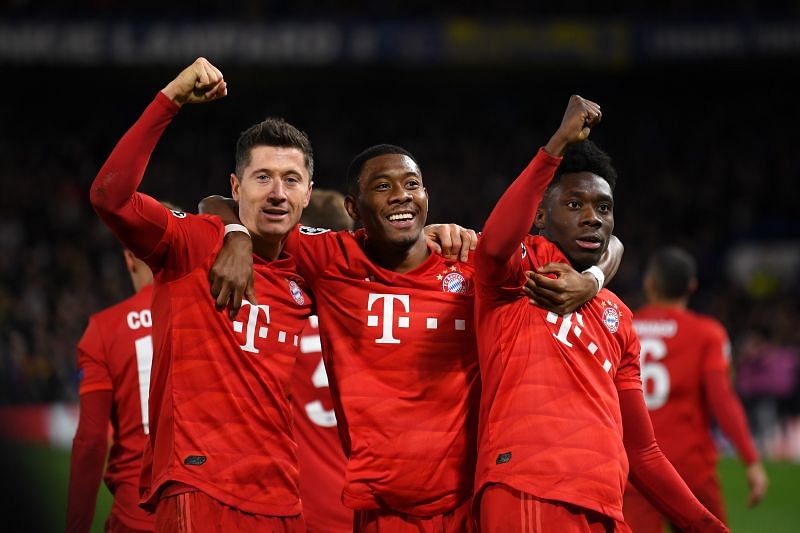 Bayern Munich are top of the table