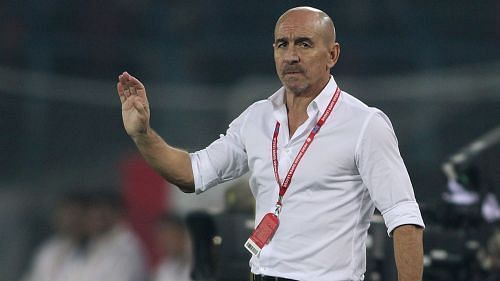 Antonio Habas looked confident ahead of the ISL final against Chennaiyin FC