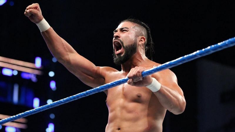Andrade made his return at WWE Super Showdown