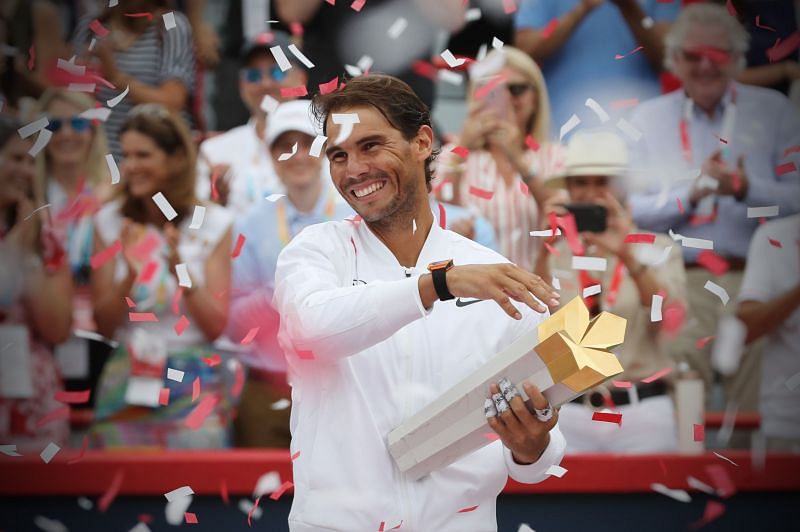 Nadal lifted his 35th Masters 1000 title at 2019 Coupe Rogers.