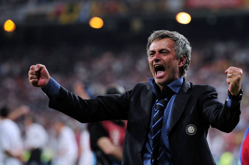 Jose Mourinho guided Inter Milan to the treble