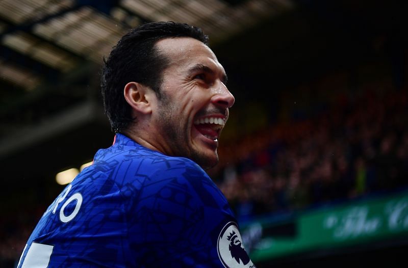 Pedro was on target for the Blues against the Toffees
