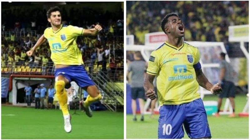 Bartholomew Ogbeche and Sergio Cidoncha will stay with the Kerala Blasters for one more season