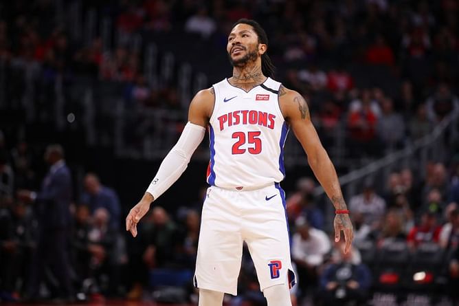 NBA Trade Rumors: Los Angeles Lakers had an offer for Derrick Rose rejected by Detroit Pistons