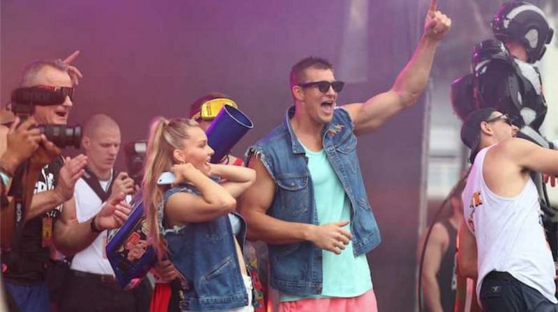 Life&#039;s a party for Rob Gronkowski