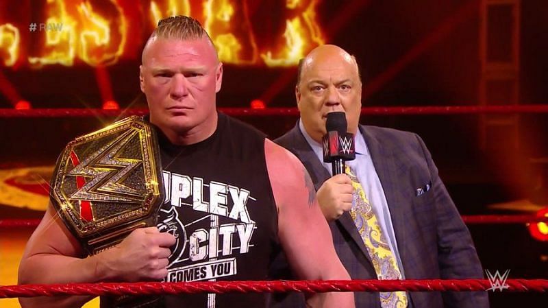 Brock Lesnar and Paul Heyman