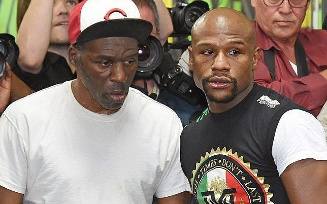 Roger Mayweather along side Floyd