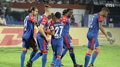 Bengaluru FC won the first leg 1-0 at the Sree Kanteerava Stadium