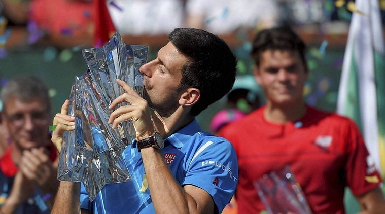 Djokovic lifted his 3rd consecutive Indian Wells title in 2016