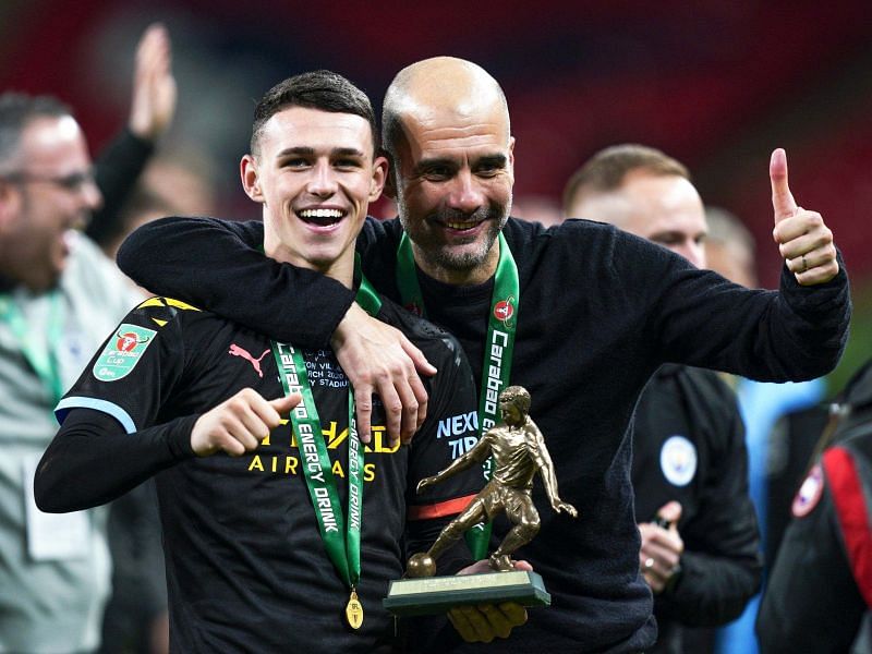 Manchester City lifted their third successive Carabao Cup after defeating Aston Villa in the final