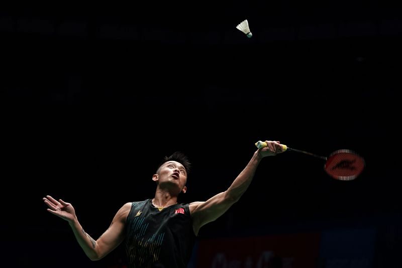Five time world champion Lin Dan also looms in the same section.