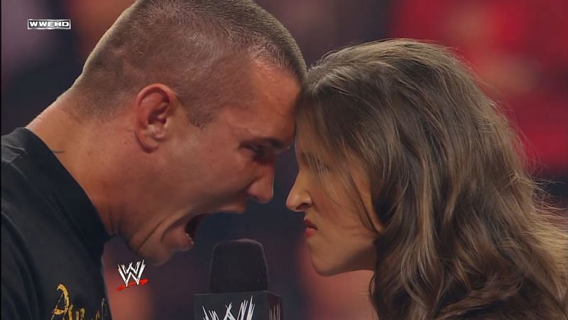 Randy Orton and Stephanie McMahon&#039;s intense face-off