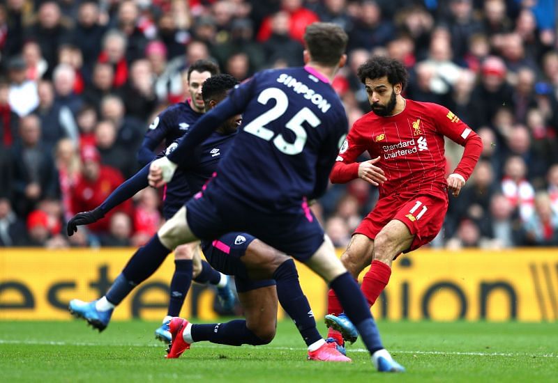 Salah now has 70 goals for Liverpool