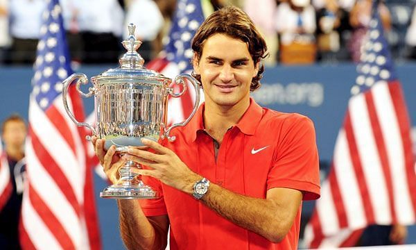 Roger Federer at the US Open