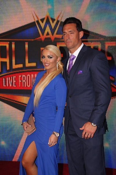 Mandy Rose and Tino Sabbatelli.