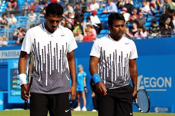 Leander Paes and Mahesh Bhupathi registered an easy win in the doubles encounter
