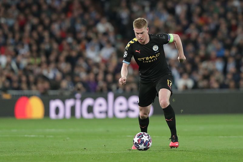 De Bruyne has been the standout player for Manchester City this season.