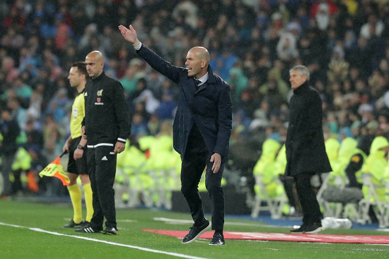 Zidane&#039;s team moved back to the top of La Liga with a vital win over Barcelona