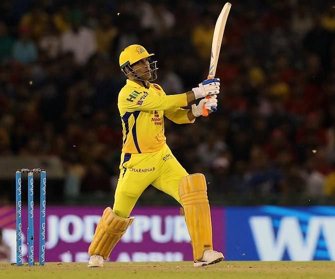 Dhoni&#039;s blitzkrieg enabled his side to beat the Mumbai-based outfit by 38 runs