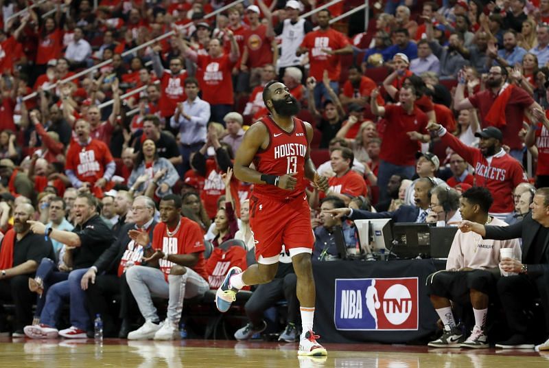 James Harden reunited with Russell Westbrook this season