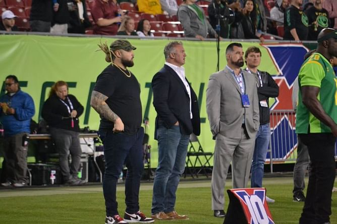 WWE's Bray Wyatt, Shane McMahon spotted at XFL's DC/Tampa Bay game
